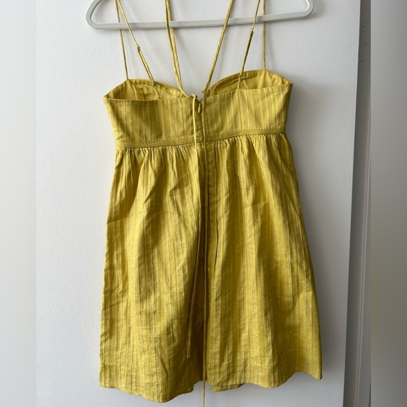 Yellow Baby doll dress 100% cotton - Picture 5 of 6